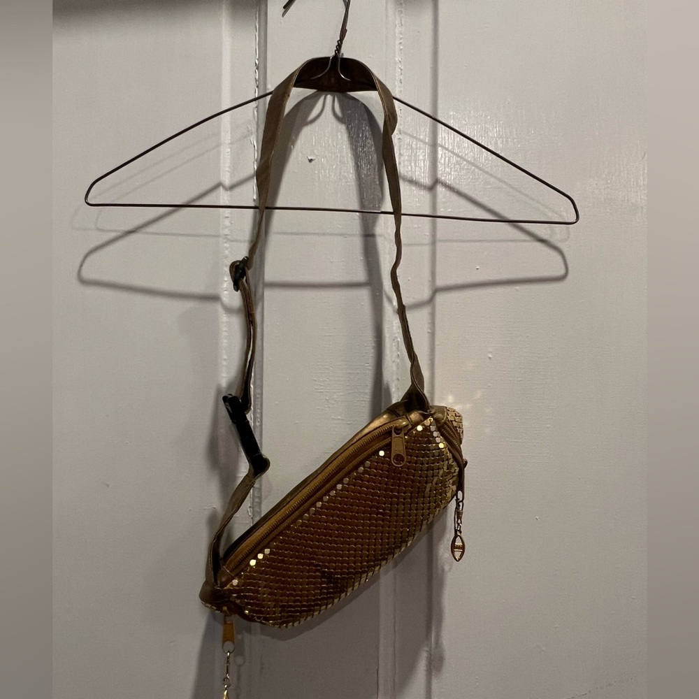 Gold Crossbody Bag
